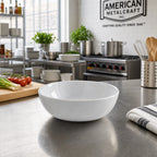 Thumbnail image #4 for American Metalcraft Crave Collection CBP16CL 16 oz Round Coupe Melamine Bowl, Cloud Case of 12