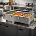 Thumbnail image #2 for Vollrath 3-Well Drop-In Electric Hot Food Well with Marine-Grade Stainless Steel Wells