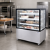 Thumbnail image #2 for 48-Inch Square Glass Full-Service Refrigerated Bakery Display Case, Floor Model