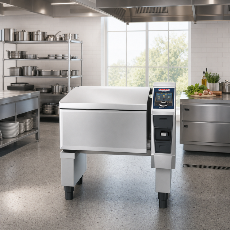 Product image #2 for RATIONAL iVario Pro L Pressure Braising Pan & Tilt Skillet, 26-Gallon, 440/480V 3-Phase