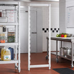 Thumbnail image #3 for Cambro Camshelving® Premium CPPK2184480 Stationary Shelving Post Kit, 21-Inch x 84-Inch, Speckled Gray