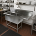 Thumbnail image #2 for John Boos Pro-Bowl 2-Compartment Stainless Steel Sink with 30-Inch Right Drainboard