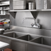 Thumbnail image #2 for Commercial Wall-Mount Faucet with 4-Inch Centers and 10-Inch Standard Swing/Swivel Spout