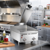 Thumbnail image #3 for Vulcan VMCS-201 Heavy Duty 208V Electric Grooved Steel Manual Clamshell Griddle Top