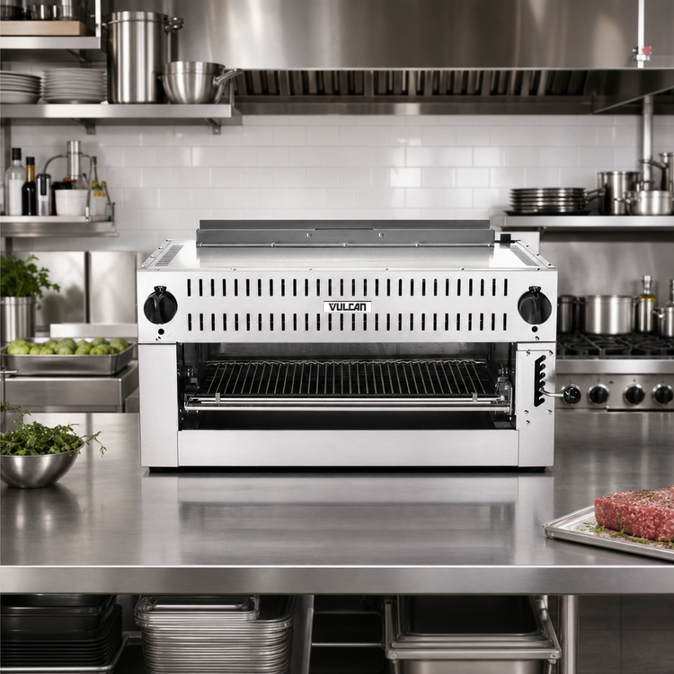Product image #3 for Vulcan 36-Inch LP Gas Heavy-Duty Infrared Salamander Broiler