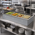 Thumbnail image #2 for Advance Tabco Triumph (Supreme) 4-Pan Drop-In Ice-Cooled Cold Food Well