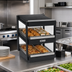 Thumbnail image #2 for Nemco 30-Inch Countertop Heated Shelf Merchandiser with Dual Slanted Shelves
