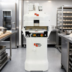 Thumbnail image #2 for Erika Record Baking Equipment ER-EA9/21-RH/RD Semi-Automatic 36-Part Dough Divider/Rounder, 0.74–2.5 oz, 220V 3-Phase
