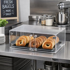 Thumbnail image #2 for Vollrath SBC12 1/2-Size Countertop Clear Acrylic Self-Service Pastry Display Case with Front Doors