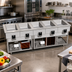 Thumbnail image #2 for Duke HCF-5 5-Pan Hot/Cold/Freeze Drop-In Food Well Unit