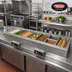 Thumbnail image #2 for Hatco Insulated Drop-In Modular/Ganged Hot Well with Drain and Auto-Fill, 6 Full-Size Pan Capacity
