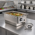 Thumbnail image #2 for Eagle Group Drop-In Top-Mount Rectangular Electric Hot Well Food Warmer, 1 Full-Size Pan, Thermostatic, 240V