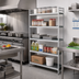 Thumbnail image #2 for Fermostock 5-Tier Starter Polymer Shelving Unit, 26 Inch W x 22 Inch D x 83 Inch H