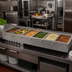 Thumbnail image #2 for Vollrath 6-Well Drop-In Electric Hot Food Well with Autofill, Wet Operation, 208V