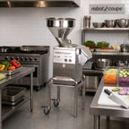 Thumbnail image #2 for Robot Coupe CL55B NODISC Commercial Bulk-Feed Vegetable Prep Machine, Floor Model with Stand, No Bowl, 2-1/2 HP