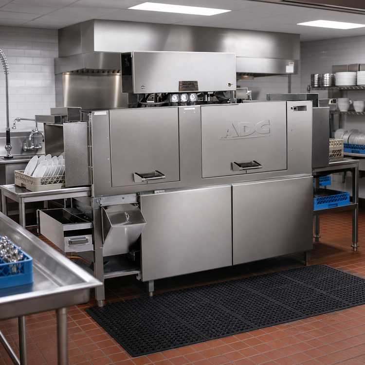 Product image #2 for American Dish Service ADC-66 Low Temperature Conveyor Dishwasher, Left-to-Right Feed