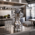 Thumbnail image #2 for Glastender Braumeister 3-Faucet Countertop Glycol-Cooled Draft Dispensing Tower with Mirror Finish and Ceramic Construction