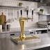 Thumbnail image #2 for Glastender Cobra 3-Faucet Countertop Glycol-Cooled Draft Dispensing Tower, Gold Finish
