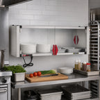 Thumbnail image #3 for Metro Super Erecta® Hot HS1448-EKIT Enclosed Heated Shelf Kit, 48 x 14 Inch, Clear Polycarbonate Doors, Adjustable Thermostat, 120V