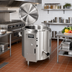 Thumbnail image #2 for Groen EE-40 40-Gallon Electric Steam-Jacketed Floor Kettle