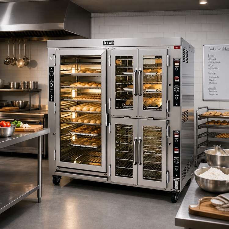 Product image #2 for Jet-Air Gas Oven/Proofer Combination with 14-Pan Oven and 32-Pan Proofer