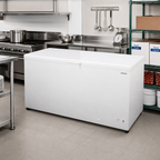 Thumbnail image #2 for Kelvinator Commercial KCCF210WH Commercial Chest Freezer, 21.4 Cu. Ft., 71-Inch Wide, White, Locking Soft-Close Solid Lid