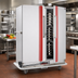 Thumbnail image #2 for EnduraHeat BR150 Electric Heat Retention Banquet Cart, 150 Covered Plate Capacity, Stainless Steel, Double Door