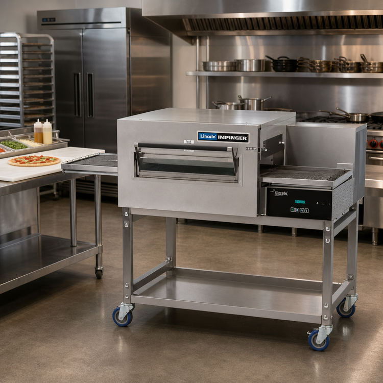 Product image #2 for Lincoln Impinger II 1100 Series Single-Deck Front-Loading Electric Conveyor Oven