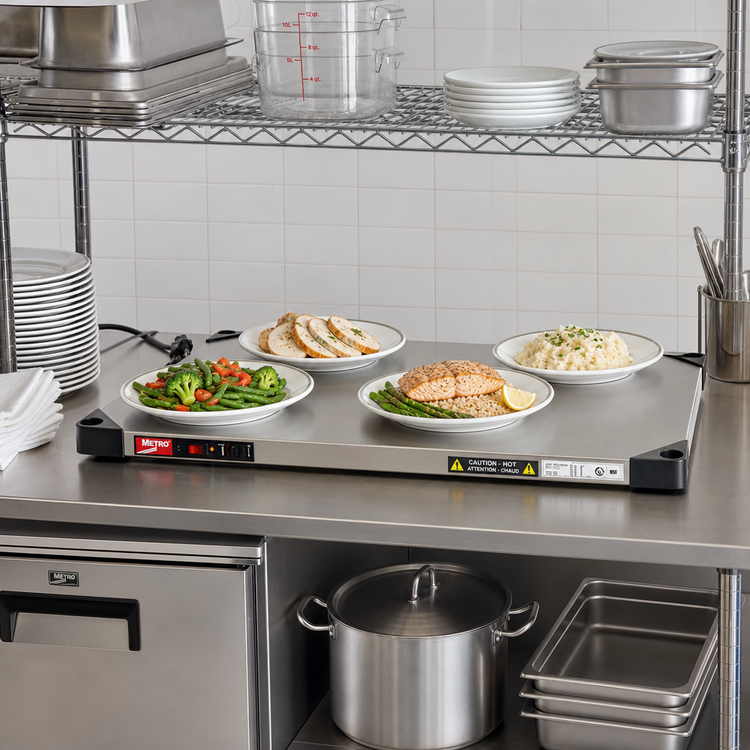 Product image #3 for Metro Super Erecta Hot 30-Inch x 14-Inch Countertop Heated Shelf