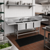 Thumbnail image #2 for Eagle Spec-Master FN2048-3-30-14/3 Three-Compartment Sink with Dual 30-Inch Drainboards