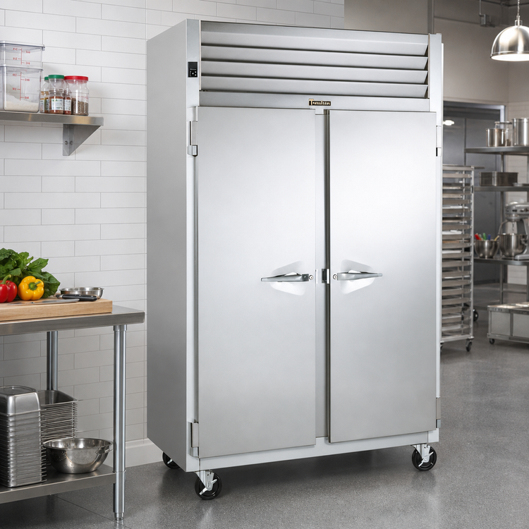 Product image #2 for Traulsen Spec-Line RLT232NUT-FHS 52" Two-Section Full-Height Solid Door Reach-In Freezer