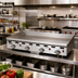 Thumbnail image #3 for Vulcan Heavy Duty Deep Countertop Gas Griddle, 72-Inch x 30-Inch Cooking Surface, 162,000 BTU