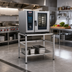 Thumbnail image #2 for RATIONAL Stand I Stainless Steel Open-Base Oven Stand for iCombi Pro/Classic 6- and 10-Half Size