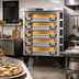 Thumbnail image #2 for PizzaMaster PM 935ED 5-Deck Electric Pizza Deck Oven with 932°F Max Temperature