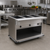 Thumbnail image #2 for Spec-Master PHT3OB-208-3 Portable Electric Hot Food Table with 3 Wells
