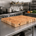 Thumbnail image #2 for Boos Block End Grain Northern Hard Rock Maple Island Countertop, 48 x 30 x 7 Inches, Cream Finish with Beeswax