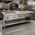 Thumbnail image #2 for Spec-Master HT6CB-LP 94.5-inch 6-Well Liquid Propane Hot Food Table