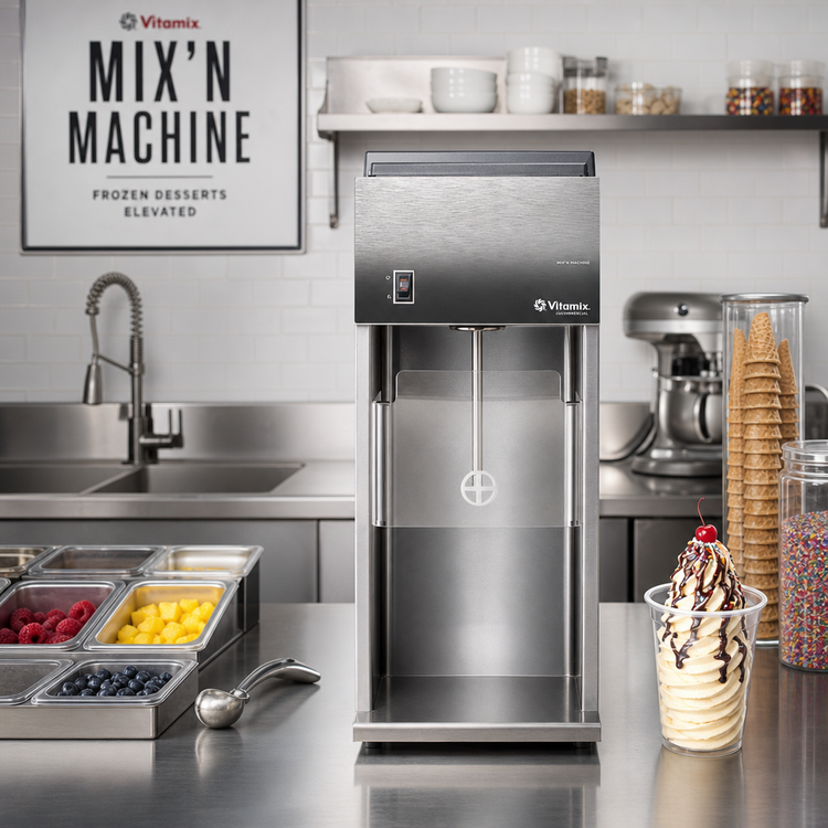 Product image #3 for Vitamix Mix'n Machine Countertop Single-Spindle Frozen Dessert Machine