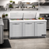 Thumbnail image #2 for Continental Refrigerator D72N24M-FB Designer Line Mighty Top 72