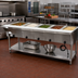 Thumbnail image #2 for Advance Tabco Triumph (Supreme) 5-Well Electric Hot Food Table with Undershelf and Cutting Board, 208/240V