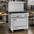 Thumbnail image #2 for Southbend S-Series 36.5-Inch Commercial Gas Range with 6 Open Burners and Standard Oven