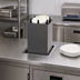Thumbnail image #2 for Atlas Metal Drop-In Unheated Oval Platter Dispenser for 13-3/4 x 9-1/4 Inch Platters