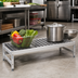 Thumbnail image #2 for Fermostock Aluminum Dunnage Rack with Adjustable Composite Feet, 35 x 14 x 12 Inches, 800 lb. Per Shelf
