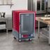 Thumbnail image #2 for Metro C5 3 Series Half-Height Heated Holding and Proofing Cabinet with Clear Polycarbonate Door, Red Insulation Armour, Mobile, 120V