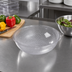 Thumbnail image #3 for Carlisle 3 Qt Clear Round Polycarbonate Pebbled Salad Bowl