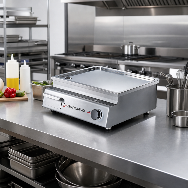 Product image #2 for Garland Instinct Induction Countertop Single Griddle with 19.1-Inch x 13.6-Inch Cooking Surface