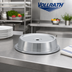 Thumbnail image #2 for Vollrath Stainless Steel Satin Finish Round Plate Cover for 11 7/16 to 11 1/2 Inch Plates