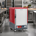 Thumbnail image #2 for Metro C5 Insulation Armour C535-CLFS-L Half-Height Heated Holding & Proofing Cabinet, 17-Pan, Solid Door, Mobile, 120V