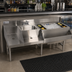 Thumbnail image #2 for Advance Tabco Underbar Basics Uni-Serv 60-Inch Stainless Steel Speed Bar with Right Ice Bin, Dump Sink, and 7-Circuit Cold Plate