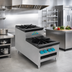 Thumbnail image #2 for Step-Up Gas Stock Pot Range, 54 Inch Wide x 41 Inch Deep Frame, 6 Burners, 660,000 BTU
